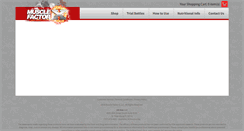 Desktop Screenshot of musclefactorx.com